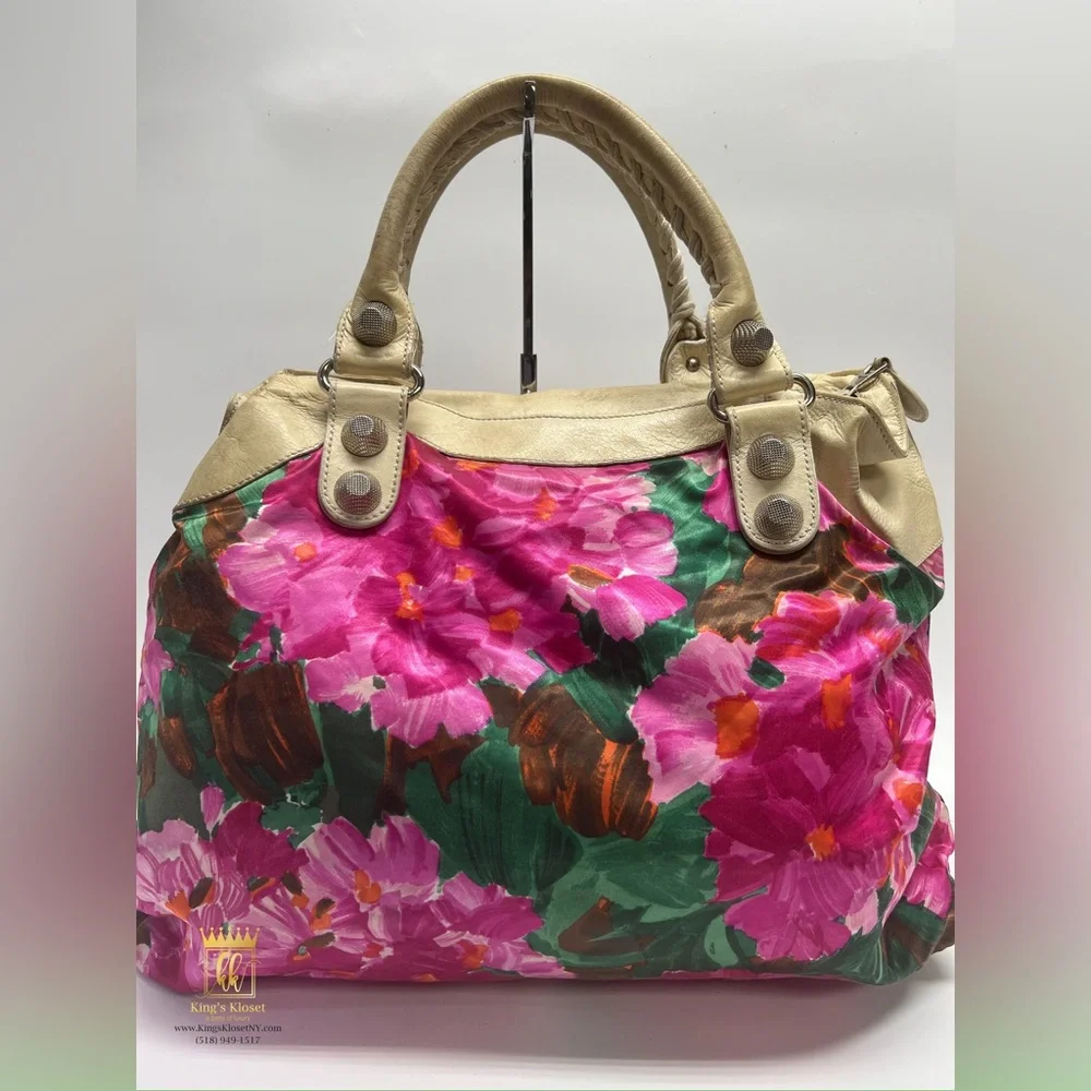 💖SOLD💖Balenciaga Floral giant city Bag - Picture 3 of 13
